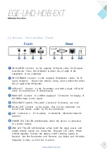 Preview for 9 page of geratech EGE-UHD-HDB-EXT Manual