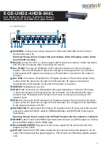 Preview for 9 page of geratech EGE-UHD2-4HDB-848L Manual