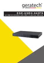 geratech EGE-UHD2-642FS Manual предпросмотр