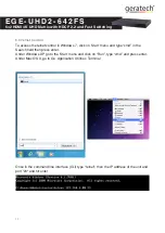 Preview for 22 page of geratech EGE-UHD2-642FS Manual