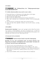 Preview for 20 page of GERATEK Burgos DH1206B Instruction Manual