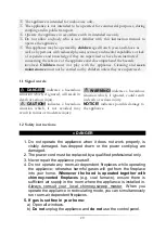 Preview for 29 page of GERATEK Burgos DH1206B Instruction Manual