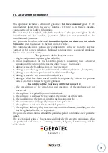 Предварительный просмотр 96 страницы GERATEK VERONA EH8202 Instruction Manual