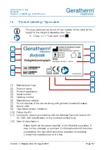 Предварительный просмотр 107 страницы GERATHERM 40600 Instructions For Use Manual