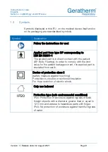 Preview for 9 page of GERATHERM 979119 Instructions For Use Manual