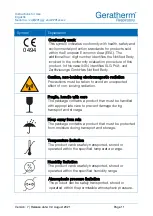 Preview for 11 page of GERATHERM 979119 Instructions For Use Manual