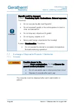 Preview for 62 page of GERATHERM 979119 Instructions For Use Manual