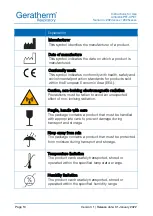 Preview for 10 page of GERATHERM Ambistik CPET Instructions For Use Manual