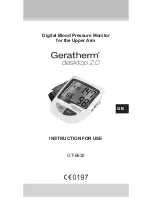 Предварительный просмотр 1 страницы GERATHERM desktop 2.0 GT-6630 Instructions For Use Manual