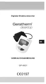 Предварительный просмотр 3 страницы GERATHERM desktop Manual