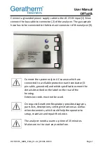 Preview for 7 page of GERATHERM Diffustik User Manual