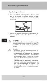 Предварительный просмотр 12 страницы GERATHERM easy med Manual