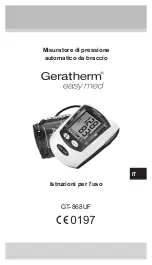 Предварительный просмотр 69 страницы GERATHERM easy med Manual