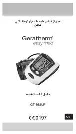 Предварительный просмотр 157 страницы GERATHERM easy med Manual