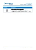 Preview for 12 page of GERATHERM Ergostik Blueflow Instructions For Use Manual