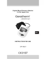 GERATHERM GP-6621 Instructions For Use Manual preview