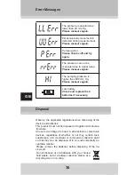 Preview for 14 page of GERATHERM GP-6621 Instructions For Use Manual