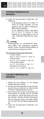 Preview for 12 page of GERATHERM GT-101 Instruction Manual