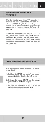 Preview for 13 page of GERATHERM GT-101 Instruction Manual