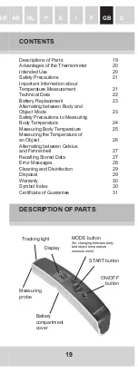 Preview for 21 page of GERATHERM GT-101 Instruction Manual