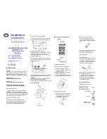 GERATHERM Medical AG wristwatch Instruction предпросмотр