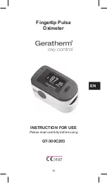 Preview for 15 page of GERATHERM Oxy Control Manual