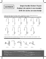 Gerber D454419 Installation Instructions Manual preview