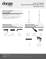 Gerber danze Versa D469700 Manual preview