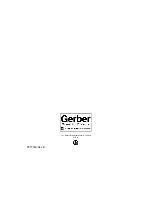 Preview for 94 page of Gerber HS750 Plus User Manual