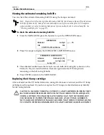 Предварительный просмотр 124 страницы Gerber SOLARA UV2 Owner'S Manual