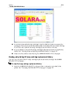 Preview for 129 page of Gerber SOLARA UV2 Owner'S Manual