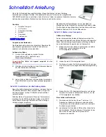 Preview for 3 page of Gericom G732E Quick Start Manual