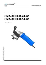 Gerima SMA 30 BER-14.G1 Operating Manual preview