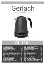 Предварительный просмотр 1 страницы Gerlach Germany GL 1281 User Manual