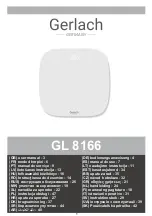 Preview for 1 page of Gerlach Germany GL 8166 User Manual