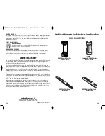 Предварительный просмотр 5 страницы Germ Guardian LW18 Use & Care Instructions Manual