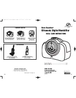 Preview for 1 page of Germ Guardian R3000 Use & Care Instructions Manual