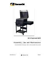 German Grill B1 Assembly, Use And Care Manual preview