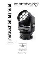 Предварительный просмотр 1 страницы German Light Products impression X4S Instruction Manual