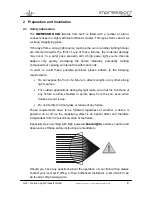 Предварительный просмотр 6 страницы German Light Products impression X4S Instruction Manual