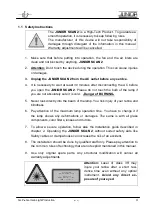 Preview for 5 page of German Light Products Junior Scan 2 Instruction Manual