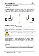 Предварительный просмотр 5 страницы German Light Products Startube 4 HiRes Instruction Manual