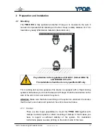 Предварительный просмотр 7 страницы German Light Products YPOC 700 Instruction Manual