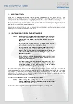 Preview for 3 page of German Physiks DDD-Manufactur Ultimate User Manual