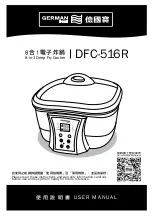 German pool DFC-516R User Manual preview