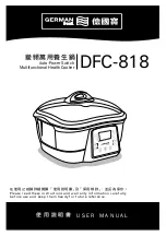 Preview for 1 page of German pool DFC-818 User Manual