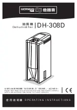 Preview for 1 page of German pool DH-308D Operating Instructions Manual