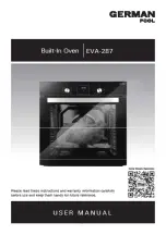 Предварительный просмотр 1 страницы German pool EVA-287 User Manual