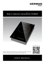 German pool GIC-CS28B-S User Manual preview