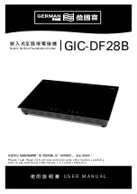 German pool GIC-DF28B User Manual предпросмотр